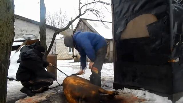 Триллер Подготовка к шашлыку (Красная плесень - Свинья) смотреть онлайн