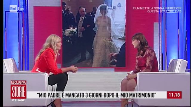 Lorena Bianchetti: "Mio padre è morto 3 giorni dopo il matrimonio" - Storie Italiane 25/09/2019 смотреть онлайн