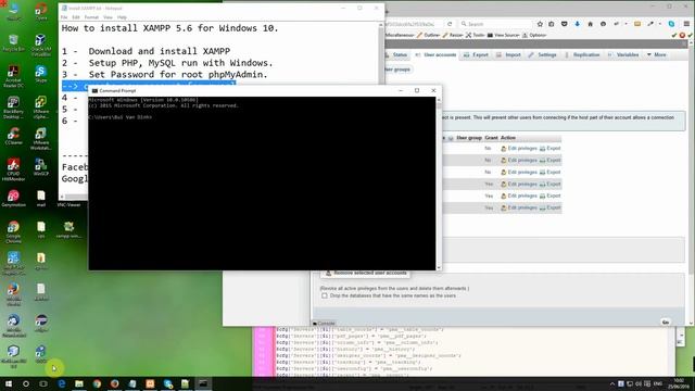 How to install XAMPP 5.6.21 for Windows 10 смотреть онлайн