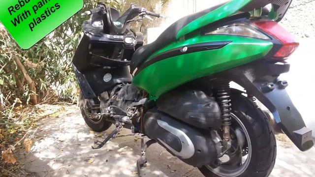 Go Pro Scooter JoyMax 250 Self Painting смотреть онлайн