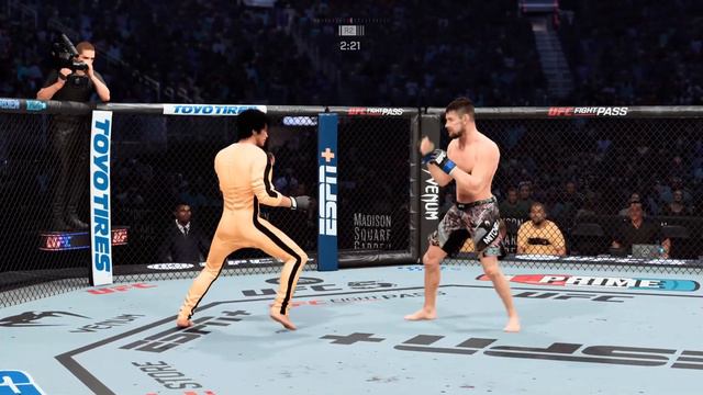 Bruce Lee vs. Bryce Mitchell (EA sports UFC 5) смотреть онлайн