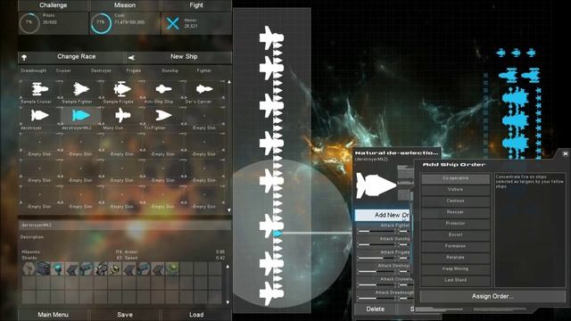 Gratuitous Space Battles 2 Beta Gameplay 2 (Ship Design,Cliffskis test challenge) смотреть онлайн