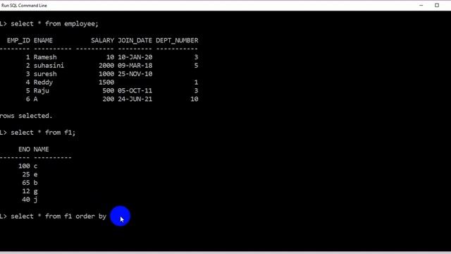 what is order by clause ? [asc/dsc] || How to sort table data in sql? || 2021 смотреть онлайн