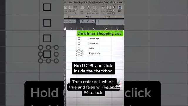 Excel tip how to make a checklist смотреть онлайн