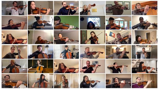 National Virtual Medical Orchestra - William Grant Still Afro-American Symphony Mvt 4 "Aspiration" смотреть онлайн