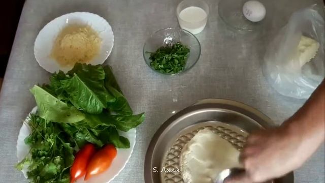 Киш на творожном тесте без дрожжей и соды. Два пирога, две начинки. смотреть онлайн