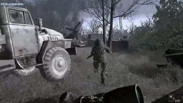 Прохождение Call Of Duty 4 Modern Warfare Часть 7 Идем на крышу смотреть онлайн