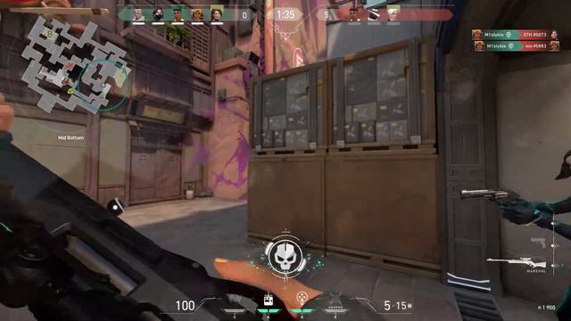 Valorant moments by M1stykle #3 смотреть онлайн