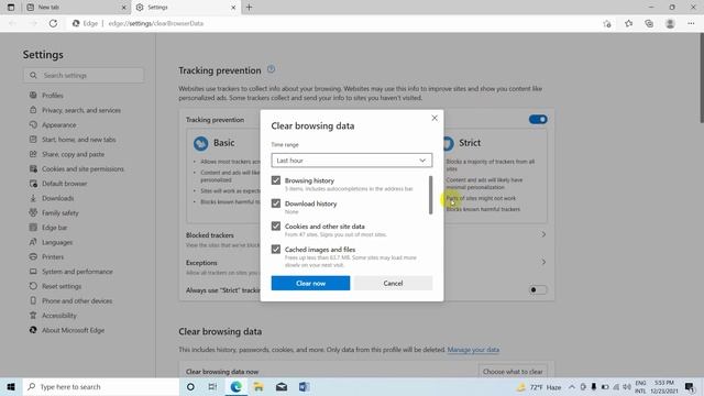 How To Clear Microsoft Edge History | Cache And Cookies | Autofill Site Data | Password смотреть онлайн