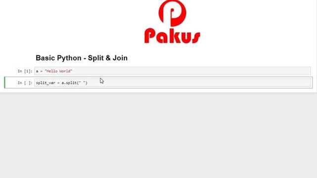 Basic Python - Split & Join смотреть онлайн