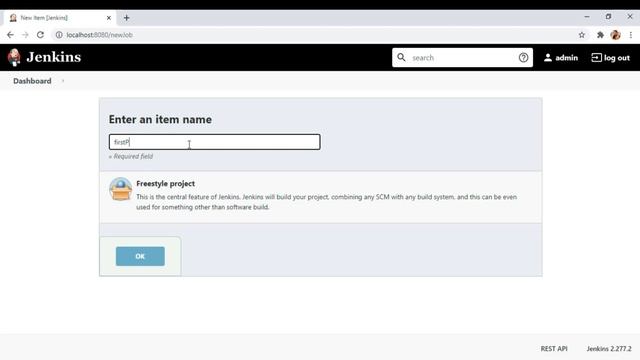 Jenkins First Job | DevOps With Jenkins And Docker Tutorial #3 смотреть онлайн