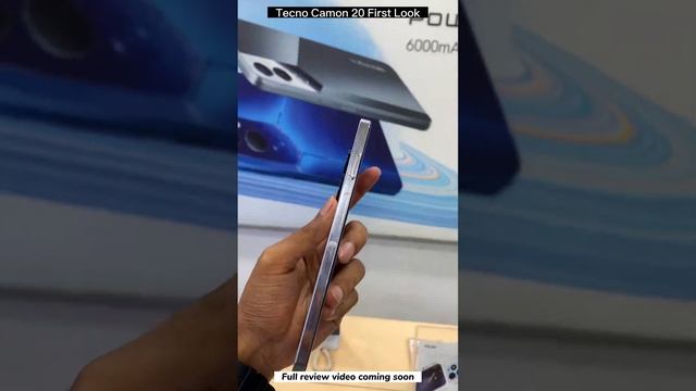 Tecno Camon 20 first look | First impression | Full review coming смотреть онлайн