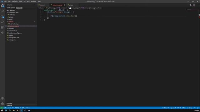 Bot Discord bisa jawab pertanyaan kamu! ini caranya. Auto Reply Messages - Part4 смотреть онлайн
