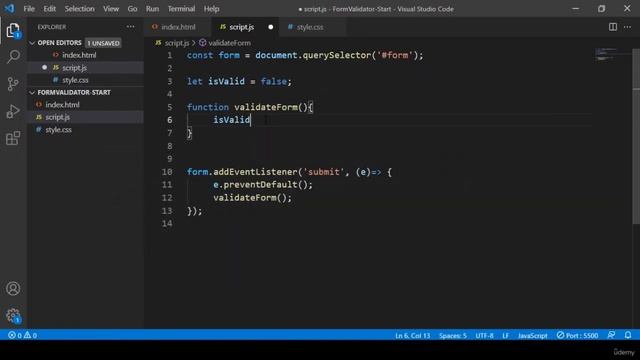 JavaScript Full Stack Developer COURSE: Constraint Validation API смотреть онлайн