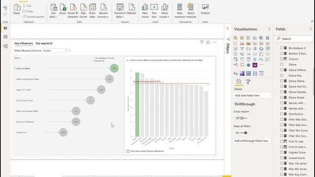 Power BI Key Influencers Visual - 1 of 3 смотреть онлайн