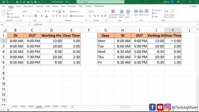 6Amazing Copy Paste Tricks in Excel | Paste Special in Excel | Microsoft Excel Malayalam Tutorial смотреть онлайн