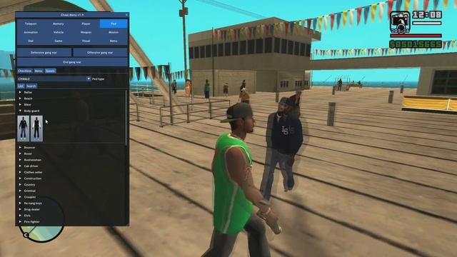 Обзор Мода HD Skin Pack для GTA San Andreas смотреть онлайн