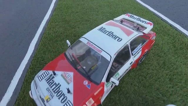 Ford Sierra RS Cosworth. 1987 Rally Portugal. Sainz, Boto. Tamiya TA03F chasis. 1/10 RC смотреть онлайн