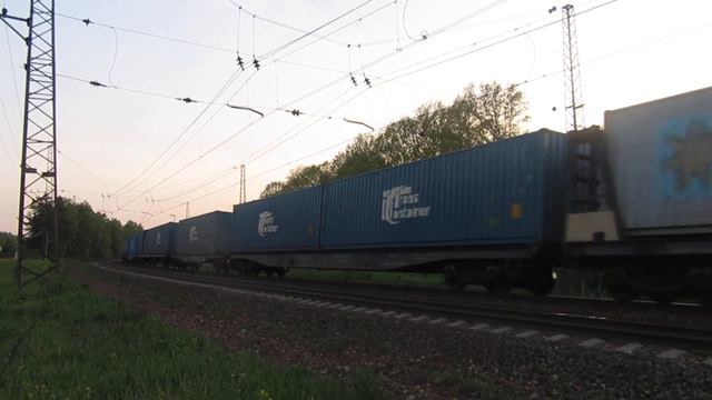 Электровоз ВЛ10У-875 с грузовым поездом перегон Бекасово 1-Нара 13.05.2018 смотреть онлайн