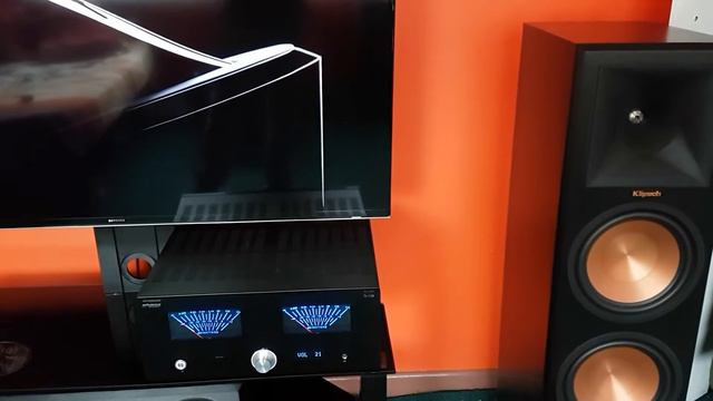 Advance acoustic x125i+klipschrp280f stereo смотреть онлайн