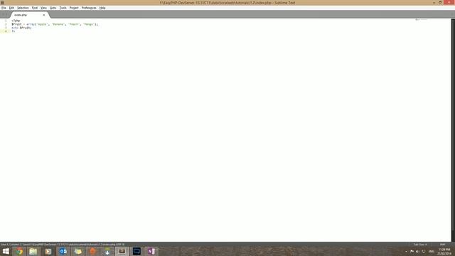 PHP 1.2 - Variables, arrays and constants смотреть онлайн
