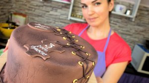 Кожаный торт (сливочный творожный крем, эффект кожи, экструдер) - Я - ТОРТодел!