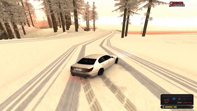 BMW M5 E60 drift на ARIZONA RP смотреть онлайн