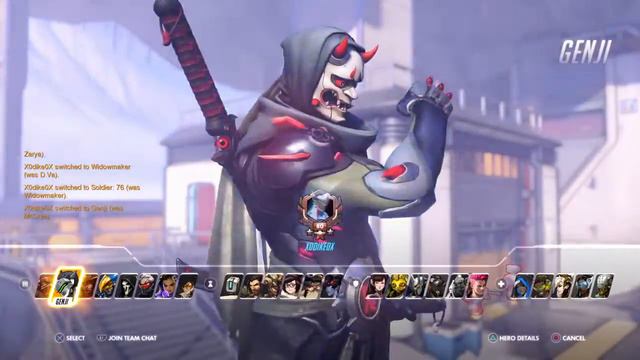 Overwatch: voice line error with mercy and genjo! смотреть онлайн