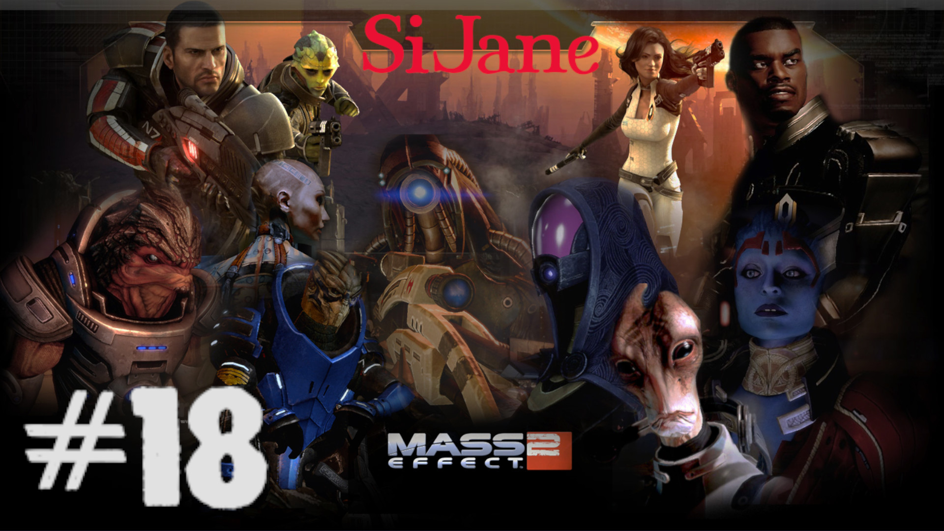 Mass Effect 2 стрим 18 Серые будни Шепарда смотреть онлайн