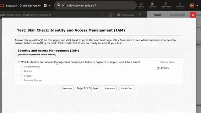 Skill Check: Identity and Access Management (IAM) || Oracle Cloud Infrastructure Foundations смотреть онлайн