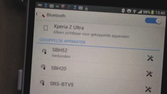 real mobile action! The SONY SBH52 смотреть онлайн