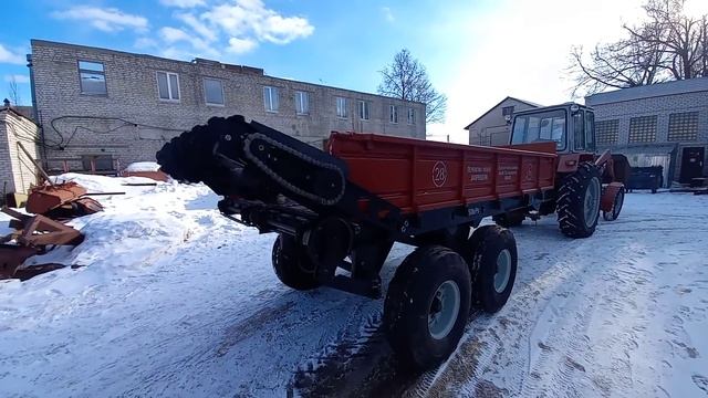 Разбрасыватель органических удобрений РОУ-6 смотреть онлайн