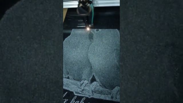 Гравировка памятника. Лазерный станок Veles8080 смотреть онлайн