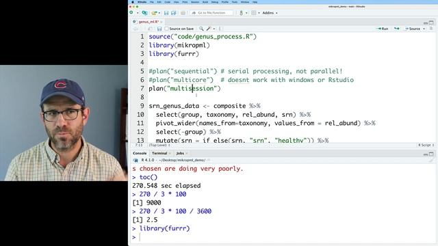 How to run your R code in parallel with the furrr package (CC127) смотреть онлайн