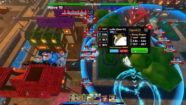 Infinity Castle Room 380 with NO Unique | Anime Adventures смотреть онлайн
