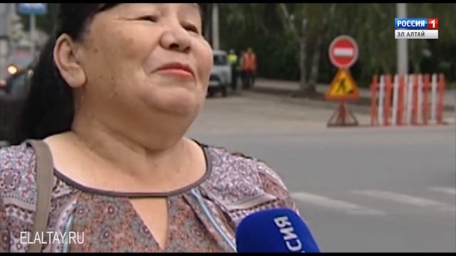 Улицы и тротуары Горно-Алтайска преображаются смотреть онлайн