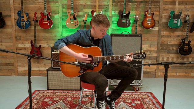 Gibson Hummingbird - Guitar Demo & Review смотреть онлайн