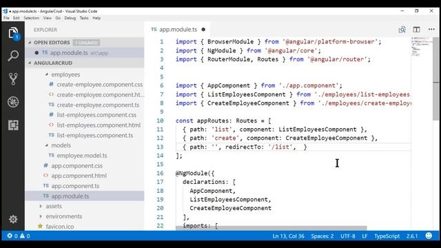 Angular routing and navigation смотреть онлайн