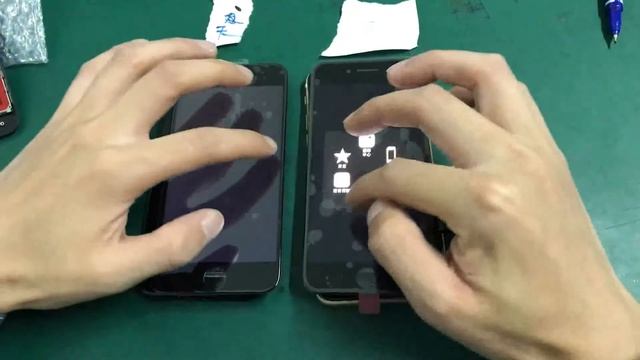 Tianma And Original IPhone LCD Display Quality Contrast