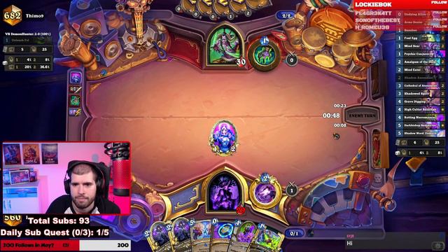 Undead Priest After The Patch In Hearthstone смотреть онлайн