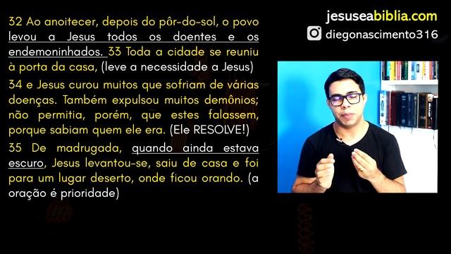 Marcos 1 Estudo: JESUS RESOLVE! (Bíblia Explicada) смотреть онлайн