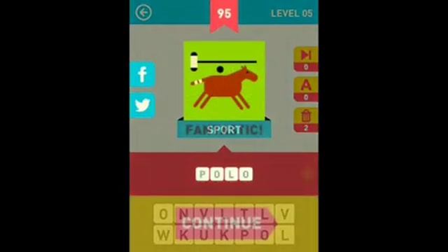 Icon Pop Word Level 5 Answers 84-107 смотреть онлайн