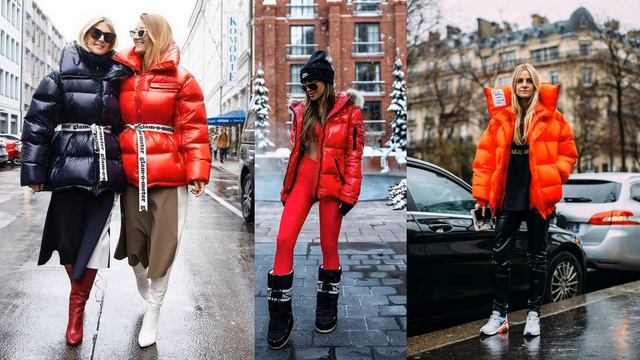 МОДНЫЕ ПУХОВИКИ ❤️ИДЕИ СТИЛЬНЫХ ОБРАЗОВ С ПУХОВИКАМИ❤️ смотреть онлайн