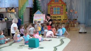 Музыкальное занятие в средней группе