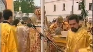 1000 летие Крещения Руси. Богослужение в Даниловом монастыре.