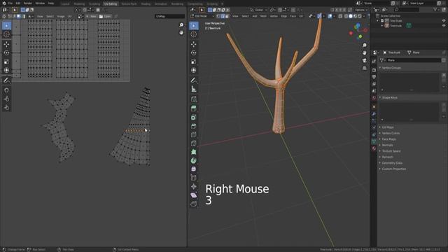 Blender UV unwrapping tutorial смотреть онлайн