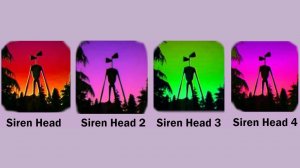 Siren Head,Siren Head 2,Siren Head 3,Siren Head 4