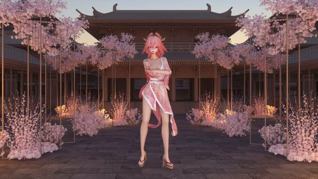 〓Gokuraku Jodo極楽浄土〓Yae Miko〓【MMD】 смотреть онлайн