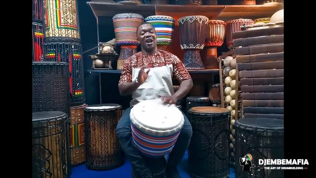 Thomas Guei Signature Series Djembe nr.10 смотреть онлайн