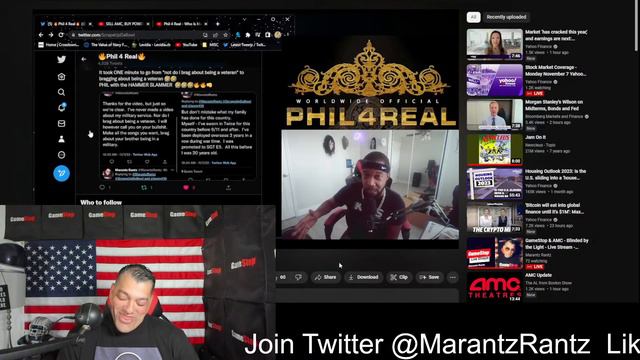 GameStop & AMC - Blinded by the Light - Live Stream - Marantz Rantz смотреть онлайн